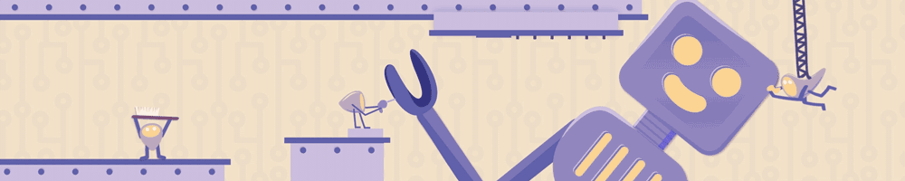 Illustration of robot GIF