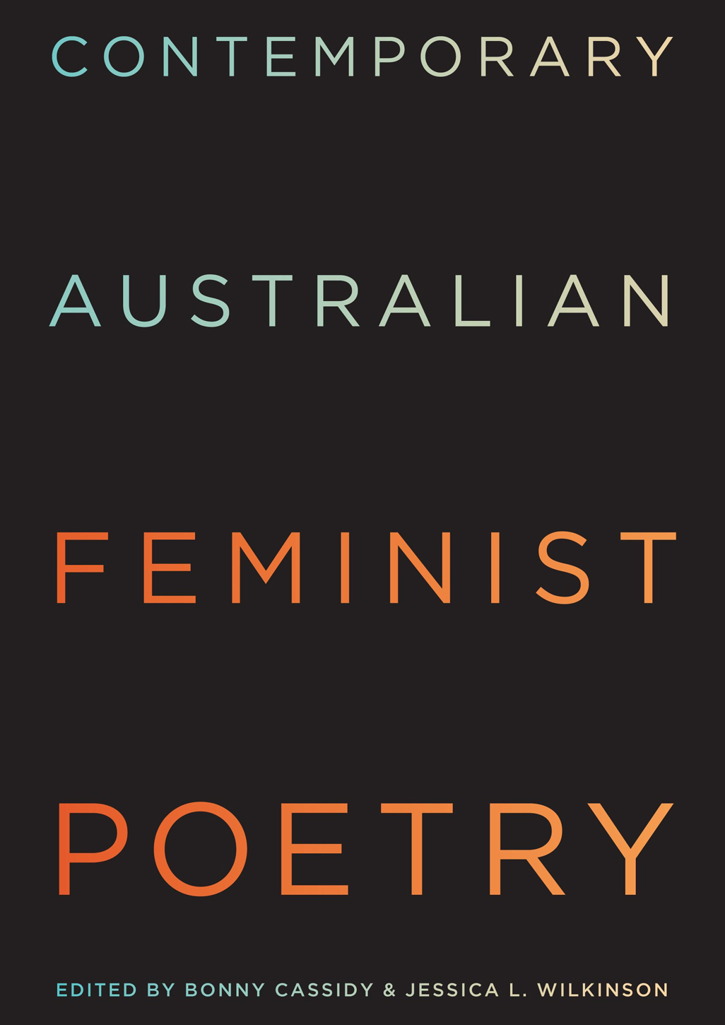 contemporary australian feminist poetry cover