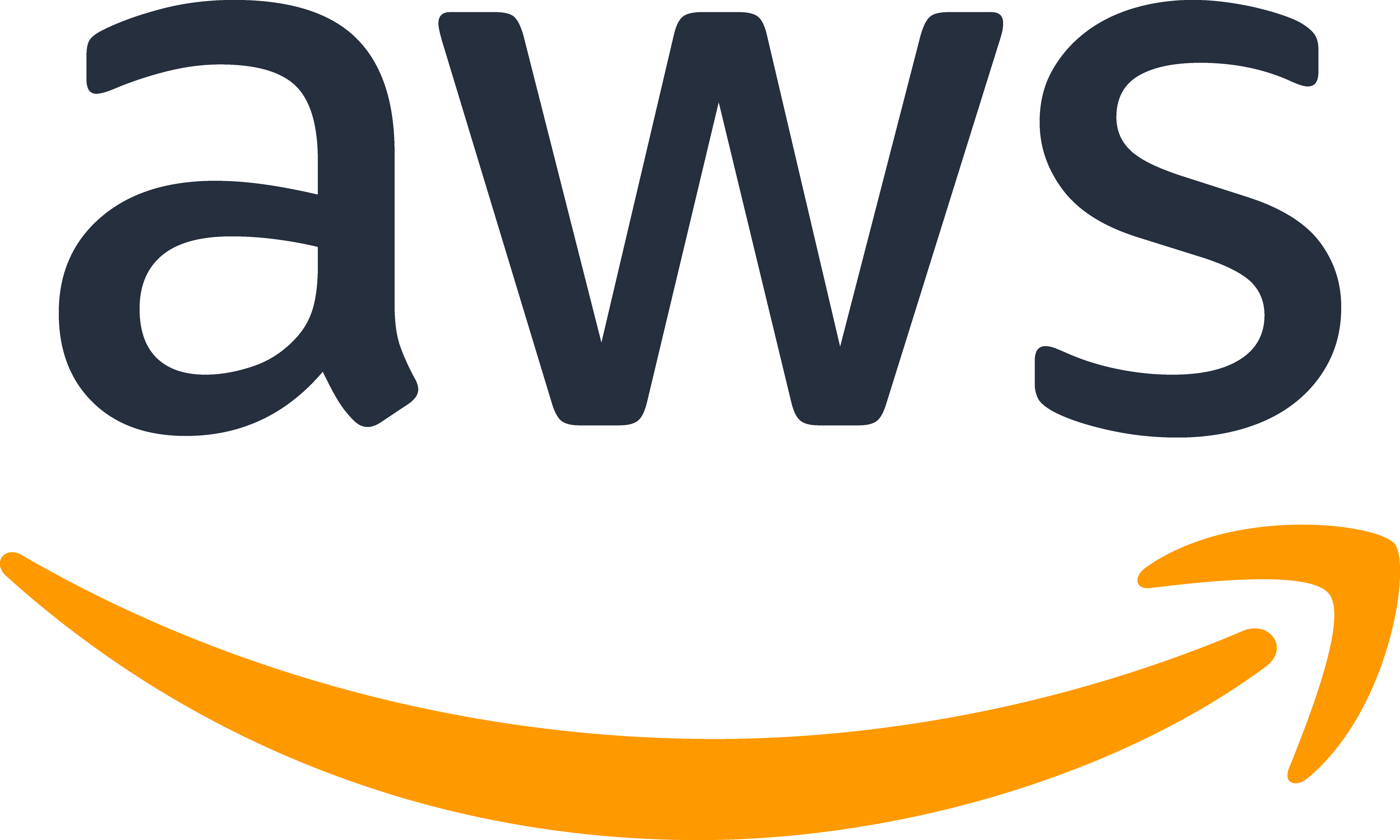 AWS logo Amazon Web Services logo