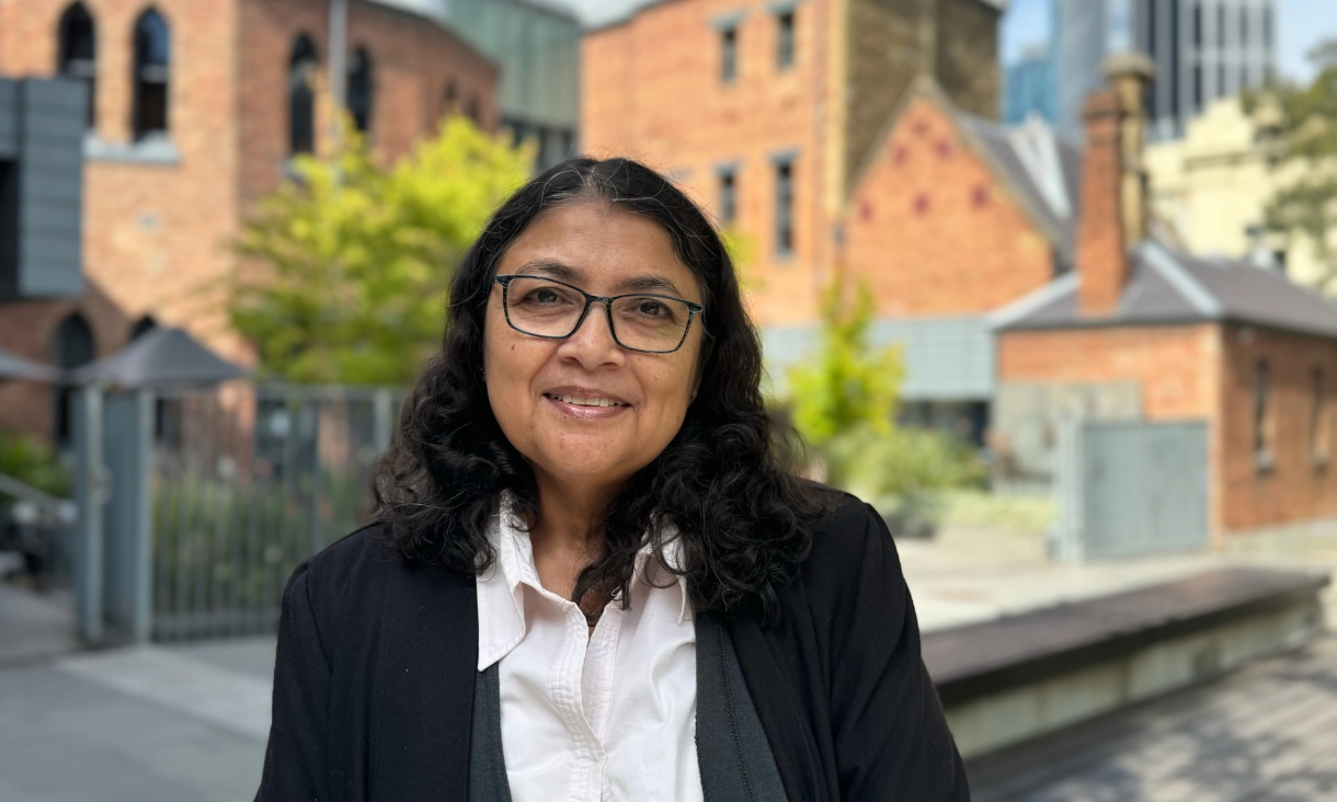 Professor Namita Roy Choudhury at RMIT University.