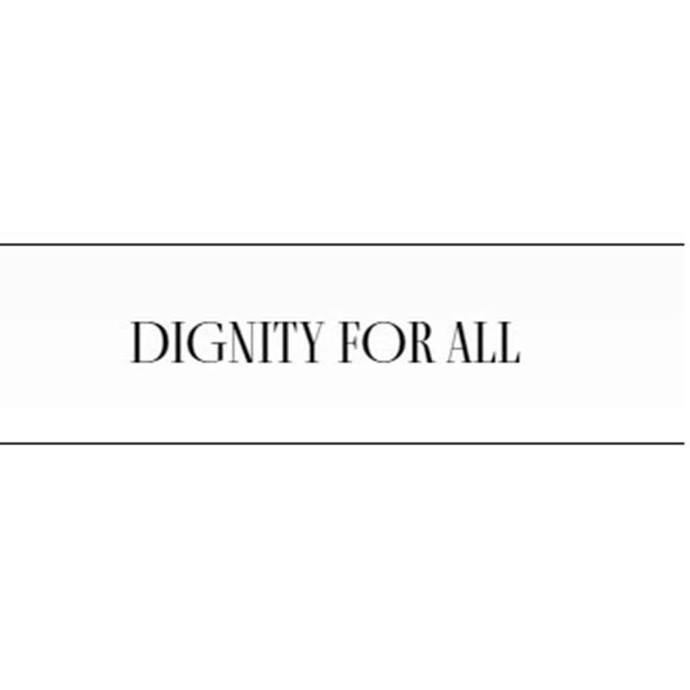 Dignity for all Logo