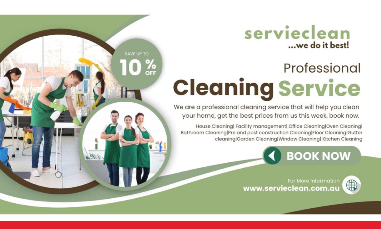 ServieClean Business Card