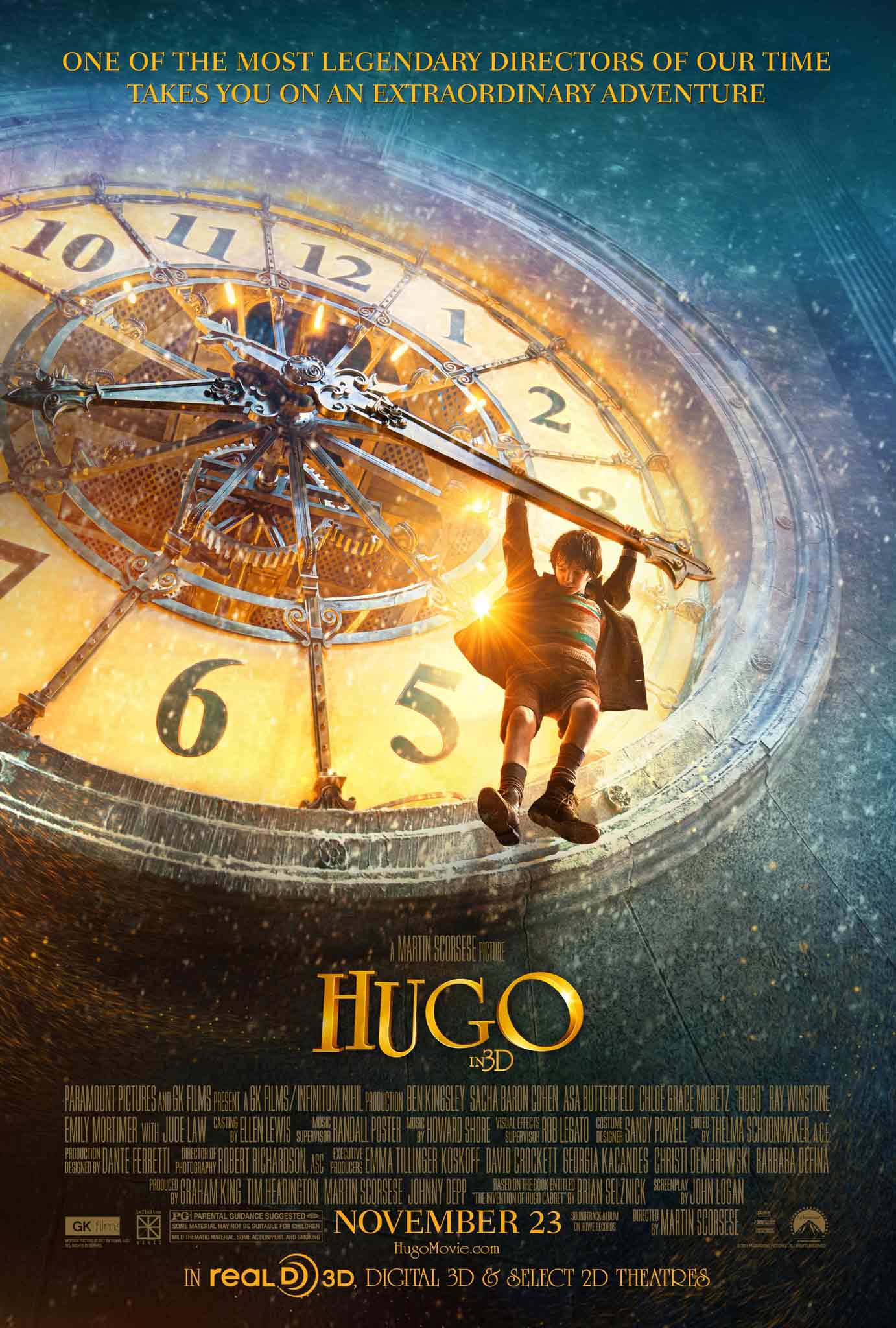 Hugo movie poster