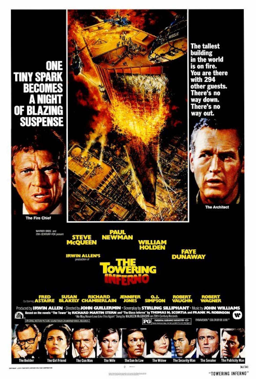 Towering Inferno poster