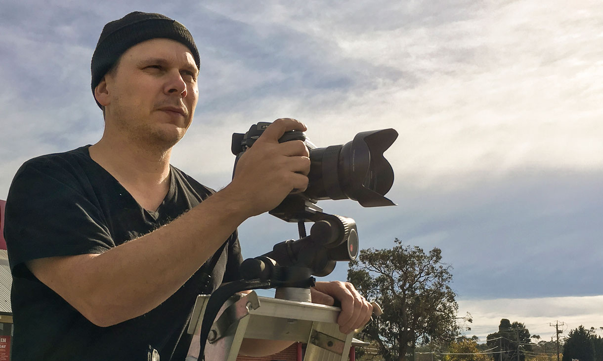 "Photography is the medium of our time." - Associate Professor and photographer Shane Hulbert.