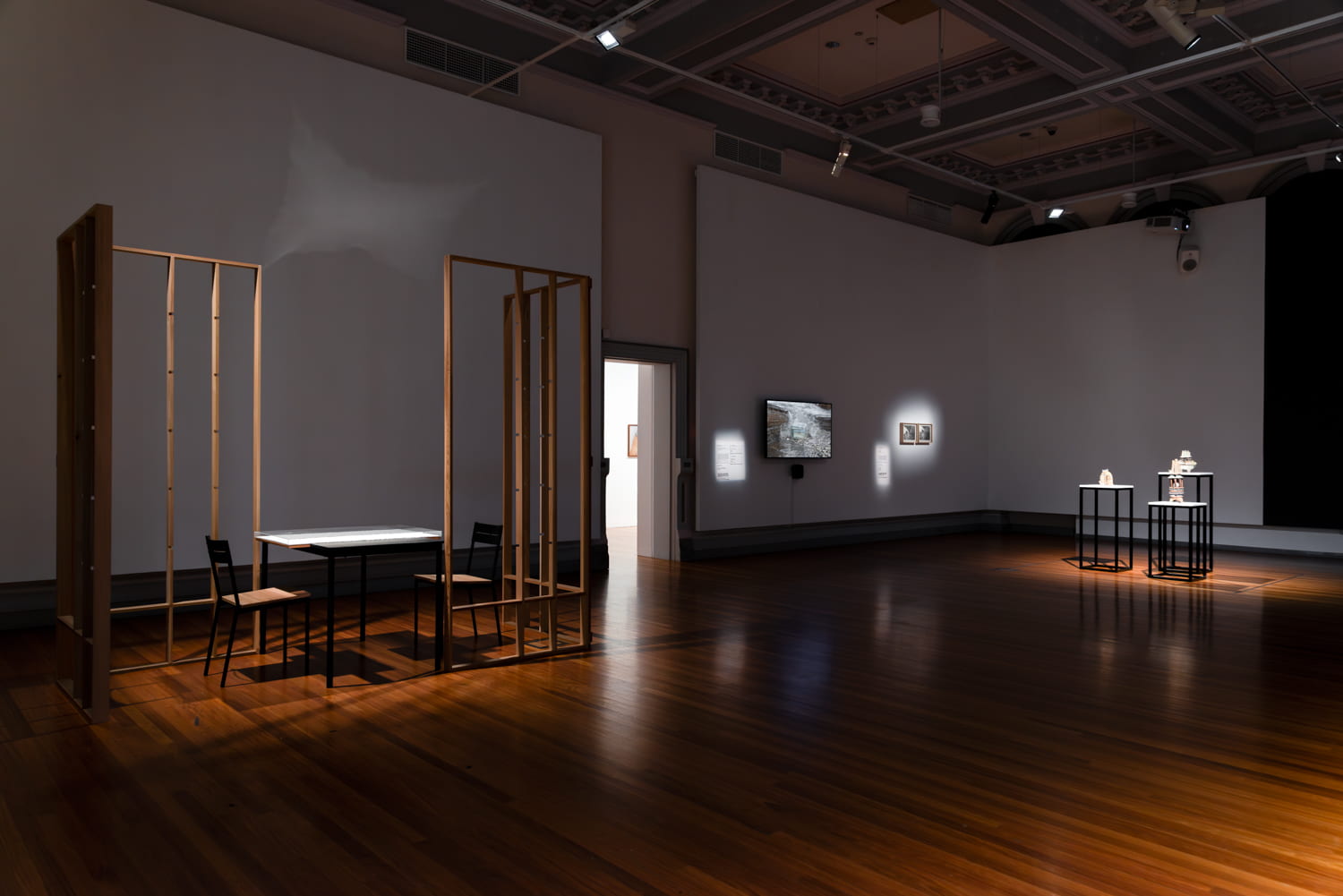 Installation view, ‘Closer Together’, RMIT Gallery, 2023