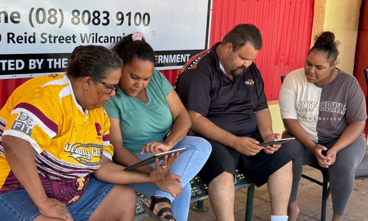 Photo of Monica Kerwin, Natika Clayton, Robert Clayton, Shalarna Thorpe