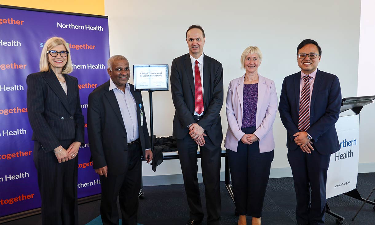 RMIT University and Northern Health Clinical Translation Research Partnership launch