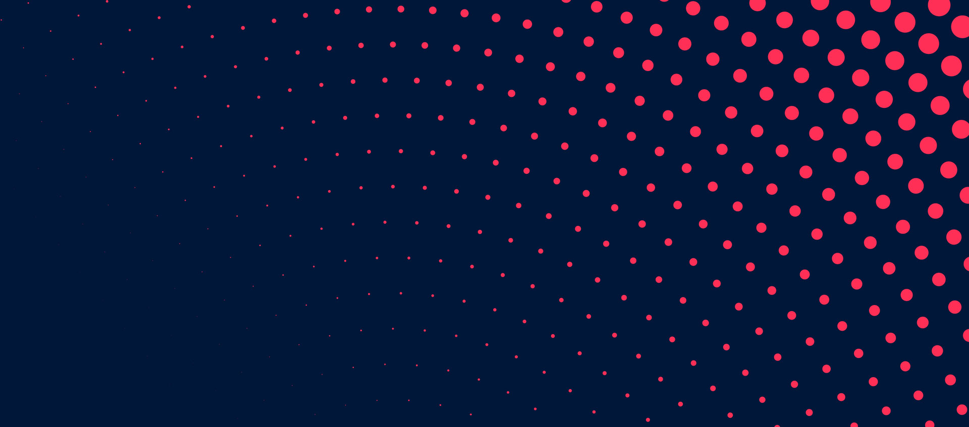 abstract red spots on a navy background