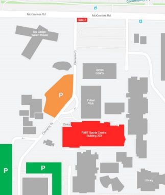 rmit bundoora campus map Centre Parking Rmit University rmit bundoora campus map